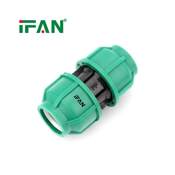 Full Range PP Compression Fittings For HDPE Pipe Connections best